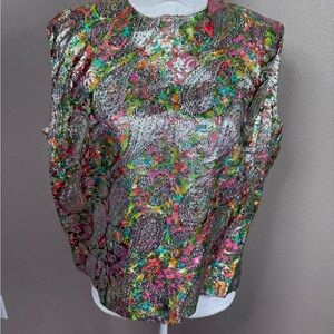 Colorful, Vintage‎ Baroness Sleeveless Top